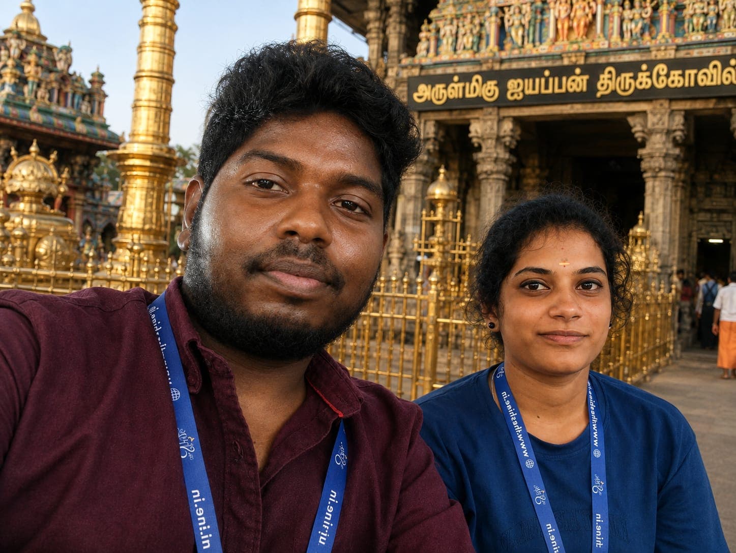 ஆன்மிகப் பயணத்தில் இரு நண்பர்கள்...