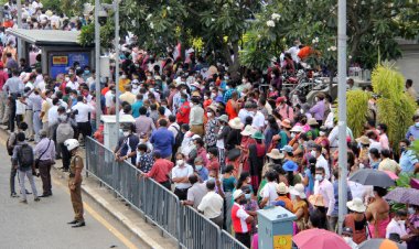 தென்னிலங்கையில் முன்னெடுக்கப்பட்டுள்ள பாரிய எதிர்ப்பு ஆர்ப்பாட்டம்!