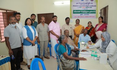 கணியாகுளம் பாறையடி ஊரில் இலவச மருத்துவ முகாம்