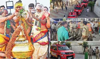 ஏடிஜிபி முதல் கான்ஸ்டபிள் வரை 5500 பேர்: சிறு அசம்பாவிதம் கூட இல்லாமல் சிறப்பாக நடந்தேறியது திருச்செந்தூர் கும்பாபிஷேகம்! நமது