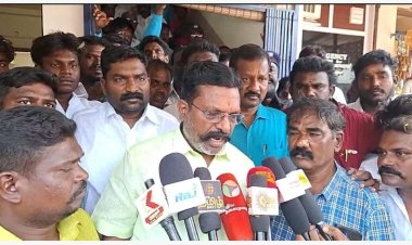 அதிமுகவை கிள்ளுக்கீரையாக கருதுகிறார் அமித்ஷா” - திருமாவளவன்