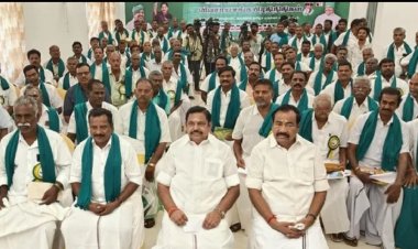 அ.தி.மு.க ஆட்சிக்கு வந்ததும் கொள்ளிட்டத்தில் தடுப்பணை: அரியலூரில் இ.பி.எஸ் அறிவிப்பு