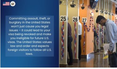 அமெரிக்க விசாவுக்கு விண்ணப்பிக்கும் இந்தியர்களுக்கு தூதரகம் புதிய எச்சரிக்கை!