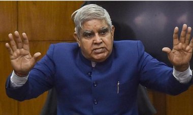 குடியரசுத் துணைத் தலைவர் ஜெக்தீப் தன்கர் ராஜினாமா!