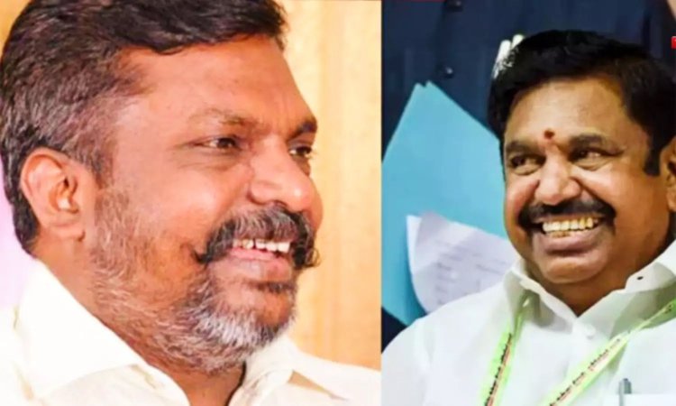 எடப்பாடி பழனிசாமி சுற்றுப்பயணம் - திருமாவளவன் வாழ்த்து