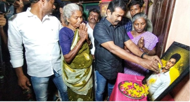 காவல் மரணங்களை மூடி மறைக்க பேரம் பேசும் திமுகவினர்” - திருப்புவனத்தில் சீமான் காட்டம்