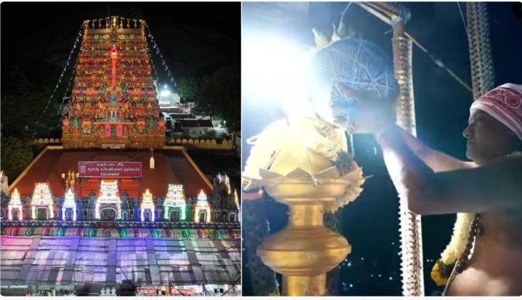 திருப்பரங்குன்றம் முருகன் கோயிலில் கும்பாபிஷேகம் கோலாகலம் - லட்சக்கணக்கான பக்தர்கள் பங்கேற்பு