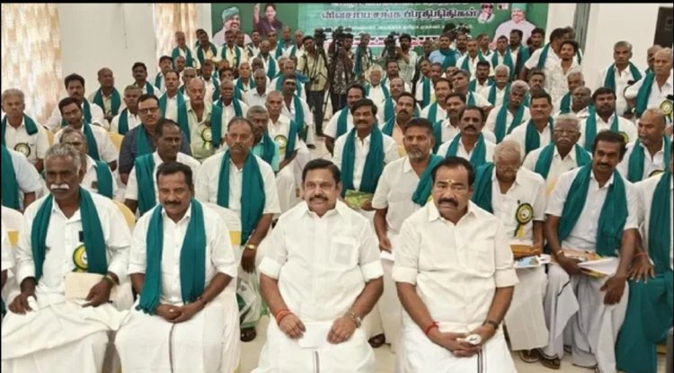 அ.தி.மு.க ஆட்சிக்கு வந்ததும் கொள்ளிட்டத்தில் தடுப்பணை: அரியலூரில் இ.பி.எஸ் அறிவிப்பு
