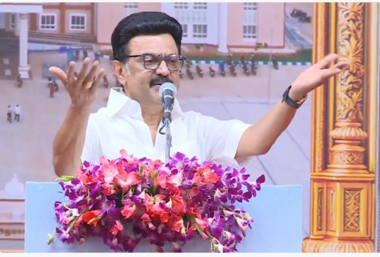 விமர்சனம் என்ற பெயரில் எங்களுக்கு விளம்பரம் செய்யும் பழனிசாமிக்கு நன்றி!” - முதல்வர் ஸ்டாலின் பேச்சு அதன் பின் புதிய அறிவிப்புகளையும் வெளியிட்டார்