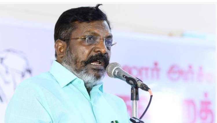 விசிகவின் நிலவுரிமை மீட்பு இயக்க மாநில துணைச் செயலாளர் இடைநீக்கம்: திருமாவளவன்