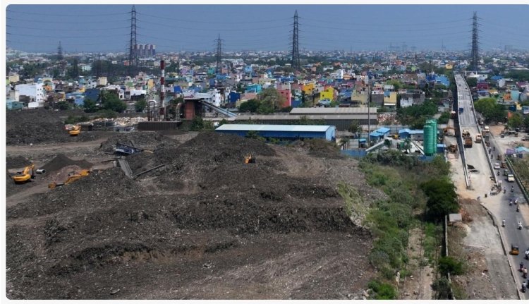 கொடுங்கையூரில் 15 லட்சம் டன் பழைய கழிவுகள் அகற்றம்: மீட்கப்பட்ட 2 ஏக்கரில் மரக்கன்று நடும் மாநகராட்சி