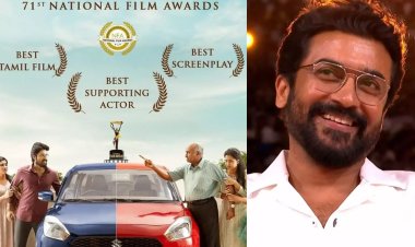தேசிய விருது வென்றவர்களுக்கு நடிகர் சூர்யா வாழ்த்து