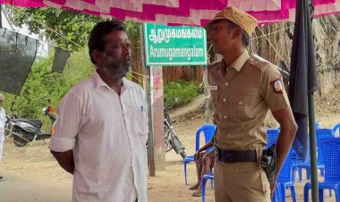 காதல் விவகாரத்தில் கொலை செய்யப்பட்ட கவின் தந்தைக்கு துப்பாக்கி ஏந்திய போலீஸ் பாதுகாப்பு