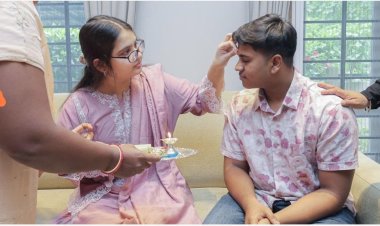 மதம் கடந்து ‘கை’ தானம் வழங்கிய இந்து சிறுமியின் சகோதரனுக்கு ‘ராக்கி கயிறு’ கட்டிய முஸ்லிம் பெண்!