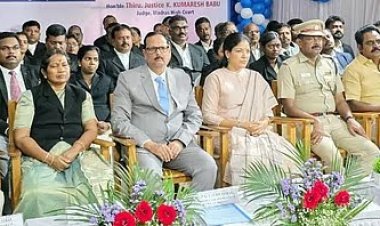 காஞ்சிபுரத்தில் மோட்டாா் வாகன விபத்து வழக்குகள்: சிறப்பு மாவட்ட நீதிமன்றம் திறப்பு
