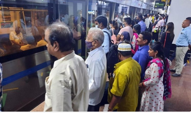 மெட்ரோ ரயிலில் 1.03 கோடி பேர் ஜூலையில் பயணம்