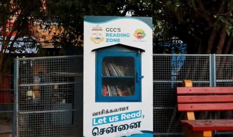 சென்னை மாநகராட்சி சார்பில் 70 பூங்காக்களில் நூலகம்!
