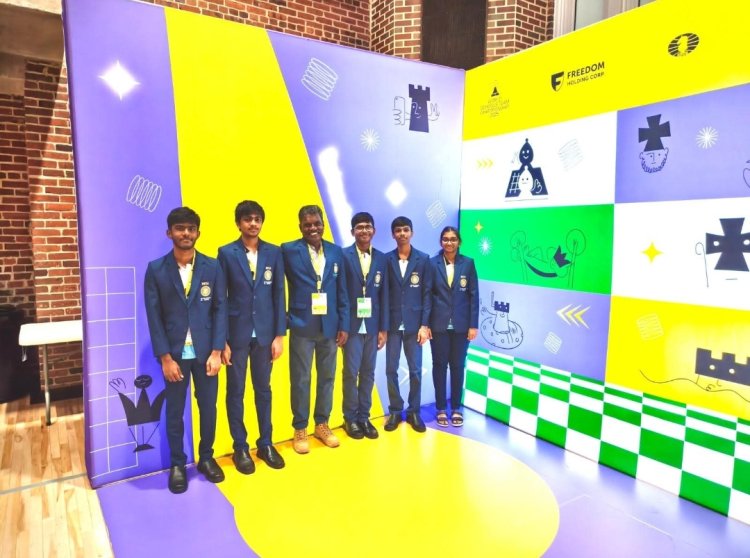 Fide-பன்னாட்டு சதுரங்க கூட்டமைப்பு 2025:வேலம்மாள் மெட்ரிக் மேல்நிலைப்பள்ளி உலக அளவில் சாதனை!