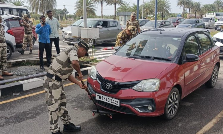 சுதந்திர தினவிழா" கல்பாக்கம் அணுமின் நிலையத்தில் 5 அடுக்கு பாதுகாப்பு