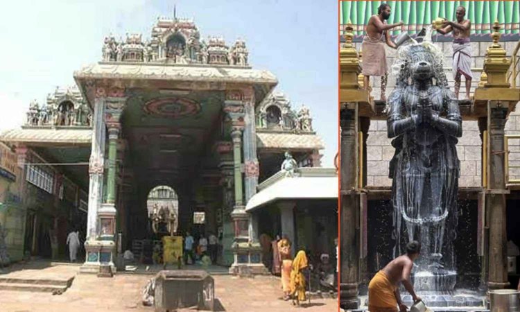 நாமக்கல் ஆஞ்சநேயருக்கு சிறப்பு அபிஷேகம்