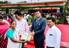 சின்னியம்பாளையம் அரசு ஆரம்ப சுகாதார நிலைய அமைப்புச் செவிலியருக்கு சிறந்த சேவையாளர் விருது